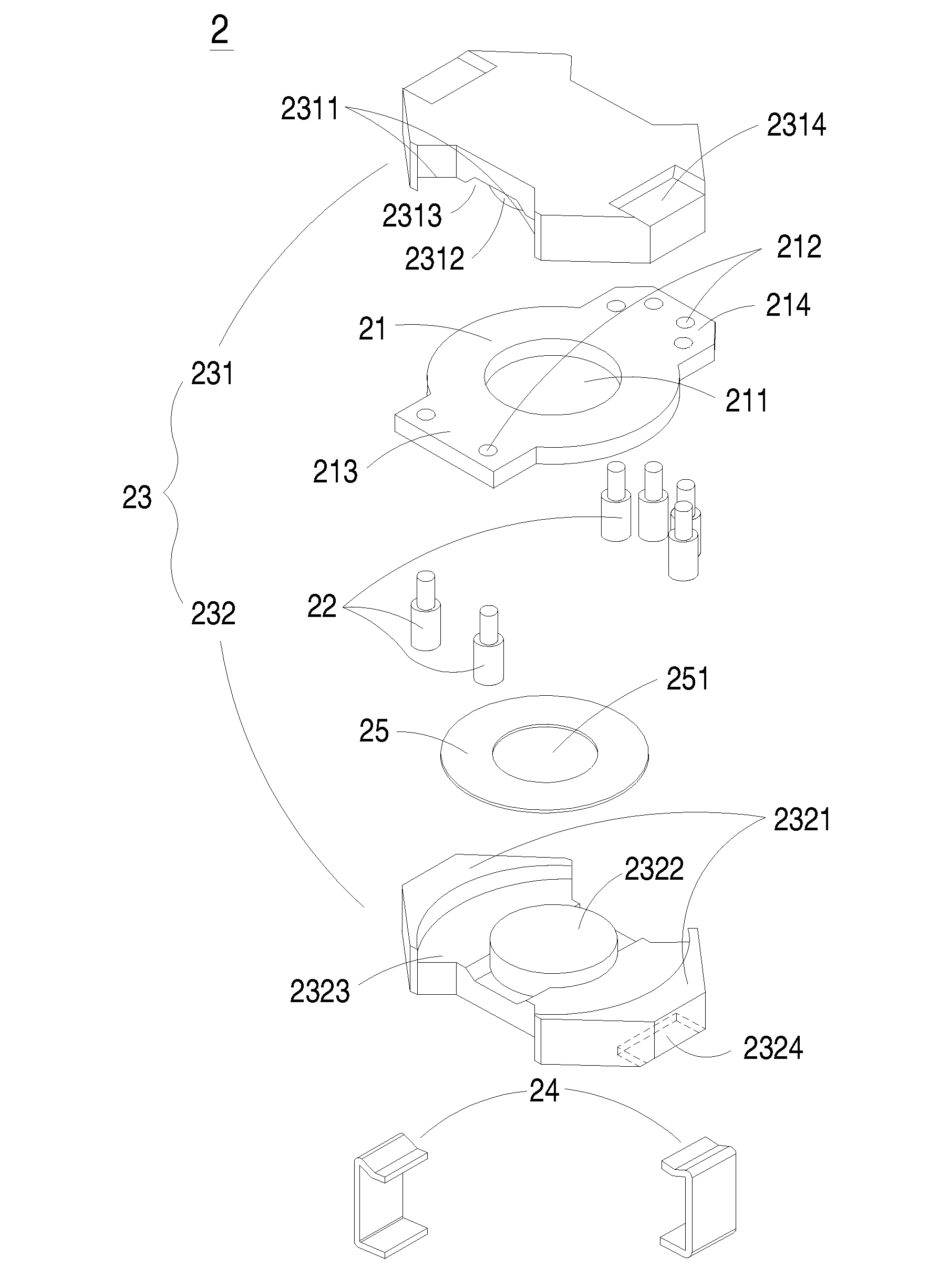 Transformer and assembling process thereof