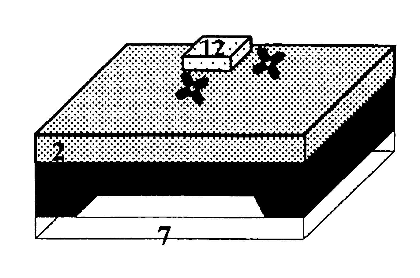 Contact type micro piezoresistive shear-stress sensor