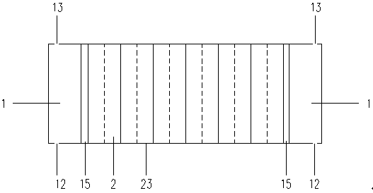 Novel underground settlement joint structure and construction method thereof