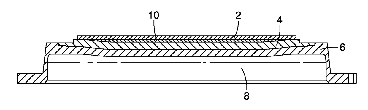 Low deflection sputtering target assembly and methods of making same