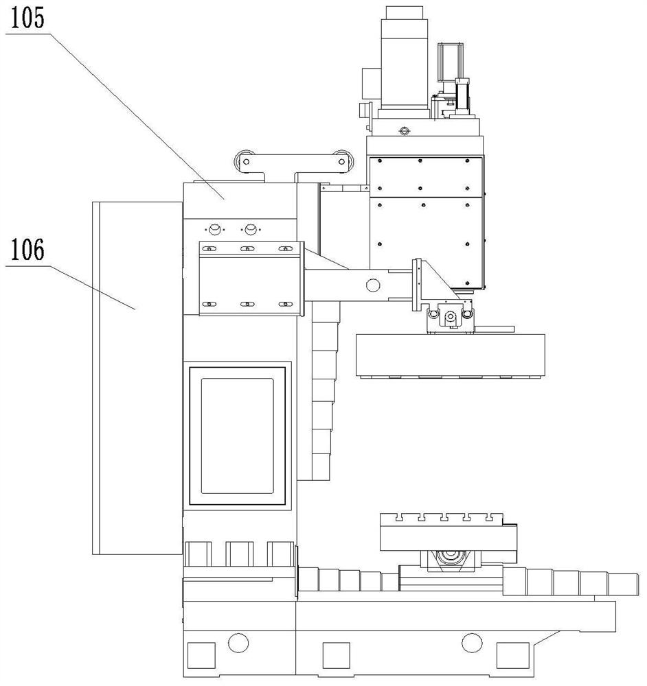 An automatic shifting vertical drilling machine