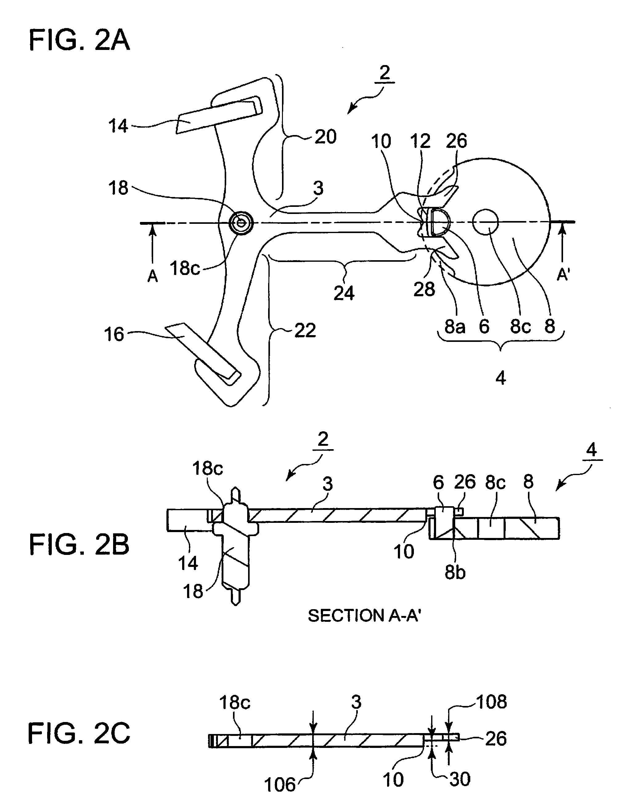 Escapement governor, mechanical watch, pallet fork (incomplete) manufacturing method, and roller manufacturing method