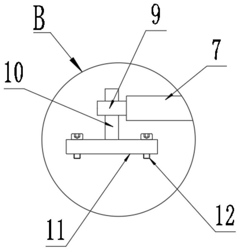 Damping device of signal acquisition instrument for pilotless automobile