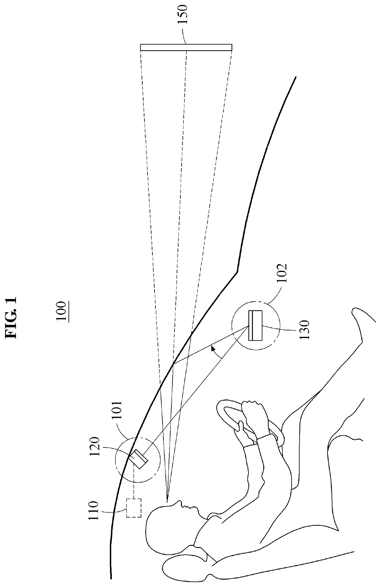 Head-up display device for providing three-dimensional augmented reality