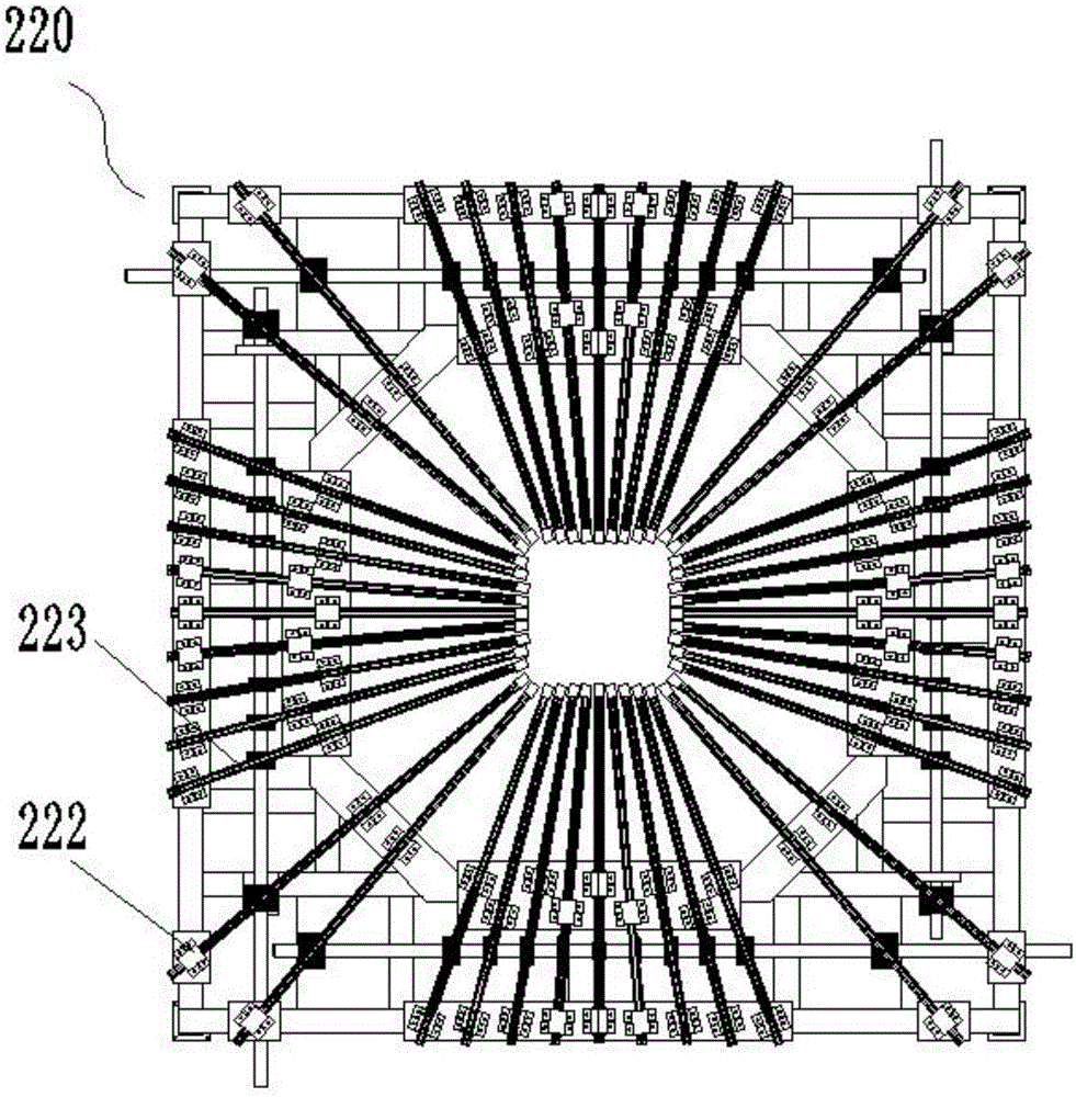 Clamping device for acrylic sheets