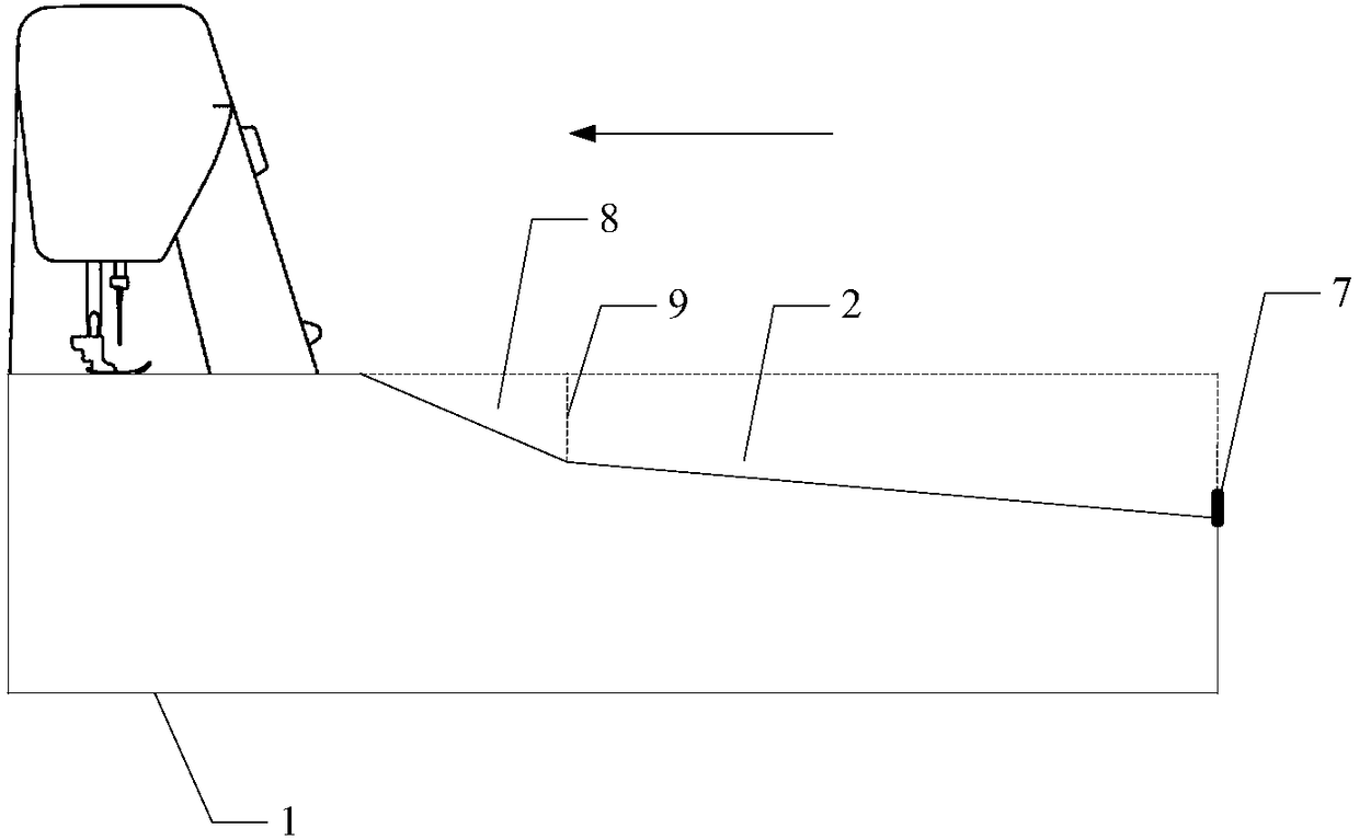 Multi-fold optional automatic hemming device for sewing machine