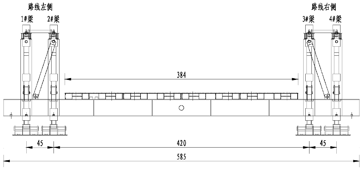 Steel trestle static load test evaluation method considering non-elastic deformation