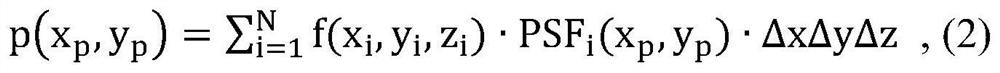 Three-dimensional combustion field temperature measurement method based on extinction correction time analysis