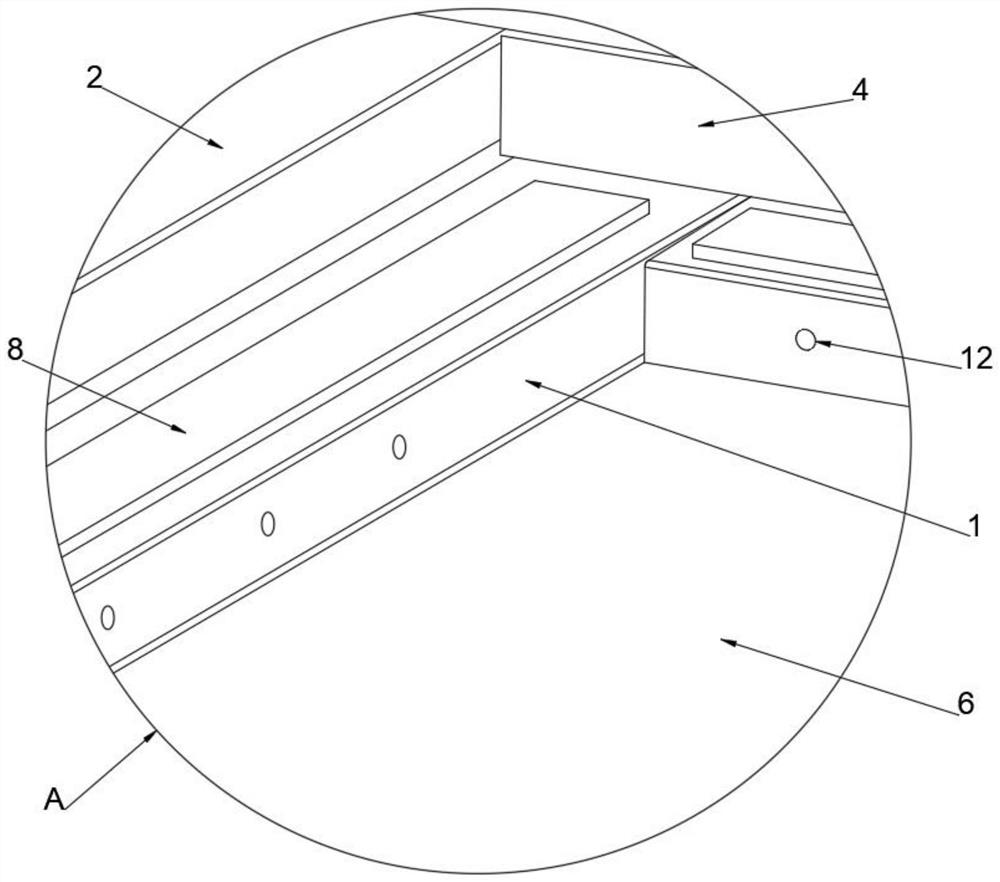 Lift car platform with display structure