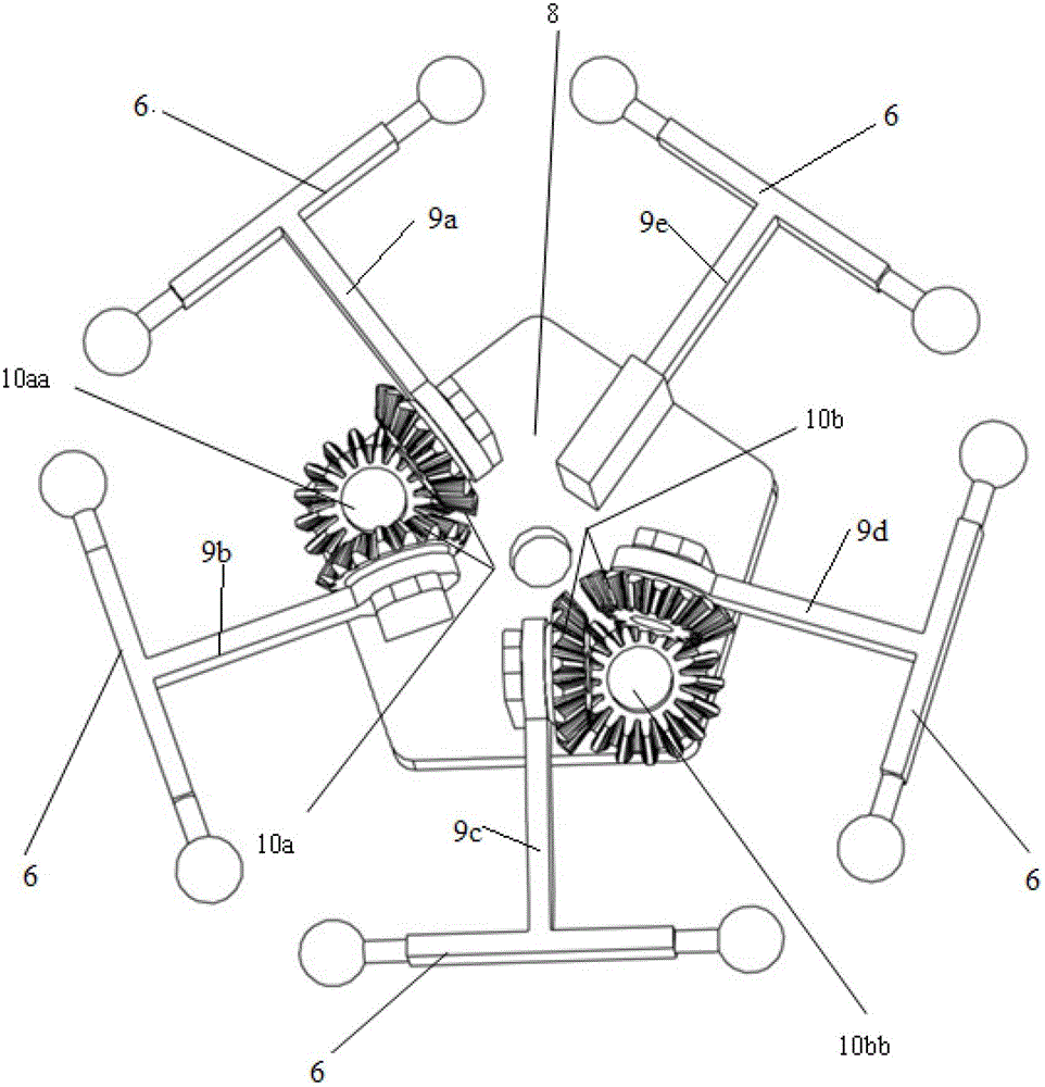 High-speed five-degree of freedom parallel manipulator