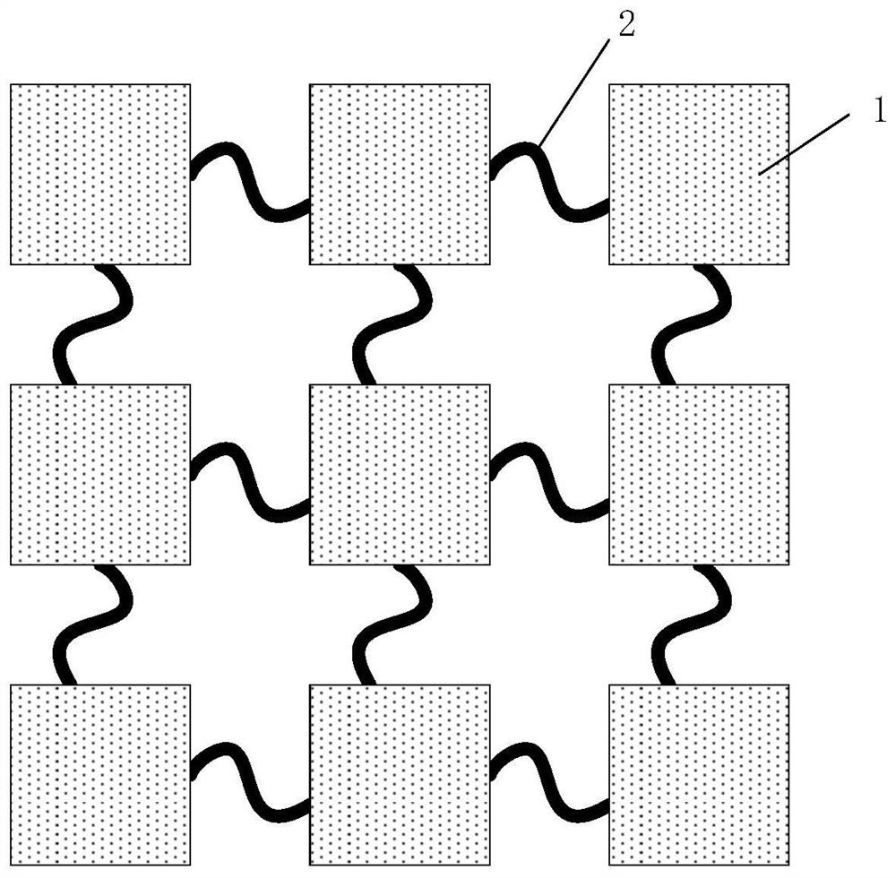 Stretchable display panel, manufacturing method thereof and stretchable display device