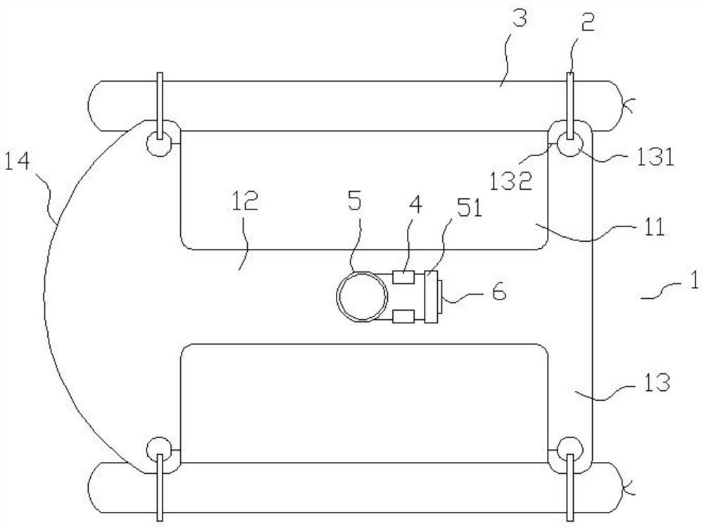 Water balloon recoil trolley and assembling and using method