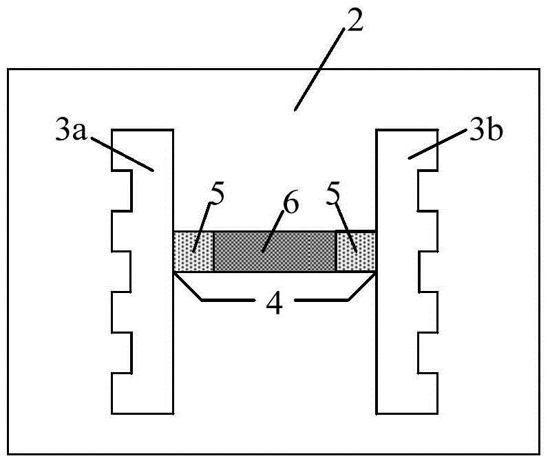 Low-temperature drift high-power resistor and fabrication method thereof