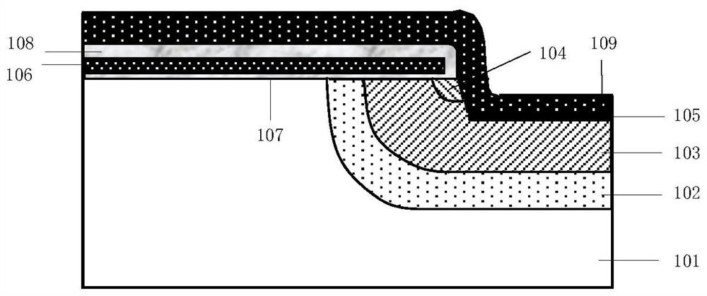 A composite gate igbt chip with three-dimensional channel