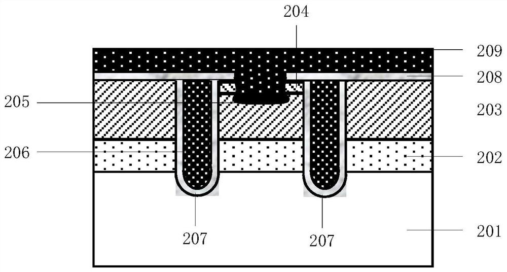 A composite gate igbt chip with three-dimensional channel