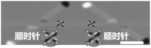 Construction method of two-dimensional magnetic vortex network