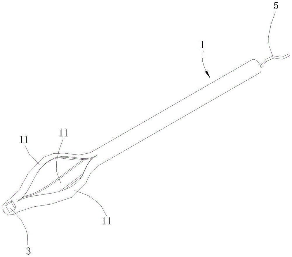 Intracranial hematoma drainage tube capable of measuring cranium pressure