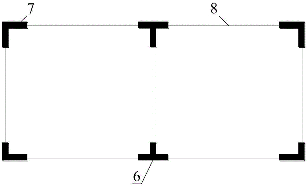 Internal force calculation method taking shear deformation of closed frame and rigid joints into consideration