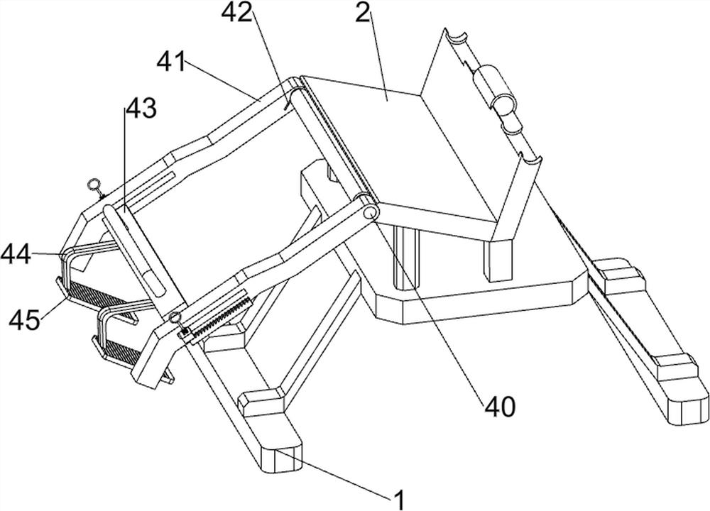 Sitting type body-building exercise chair