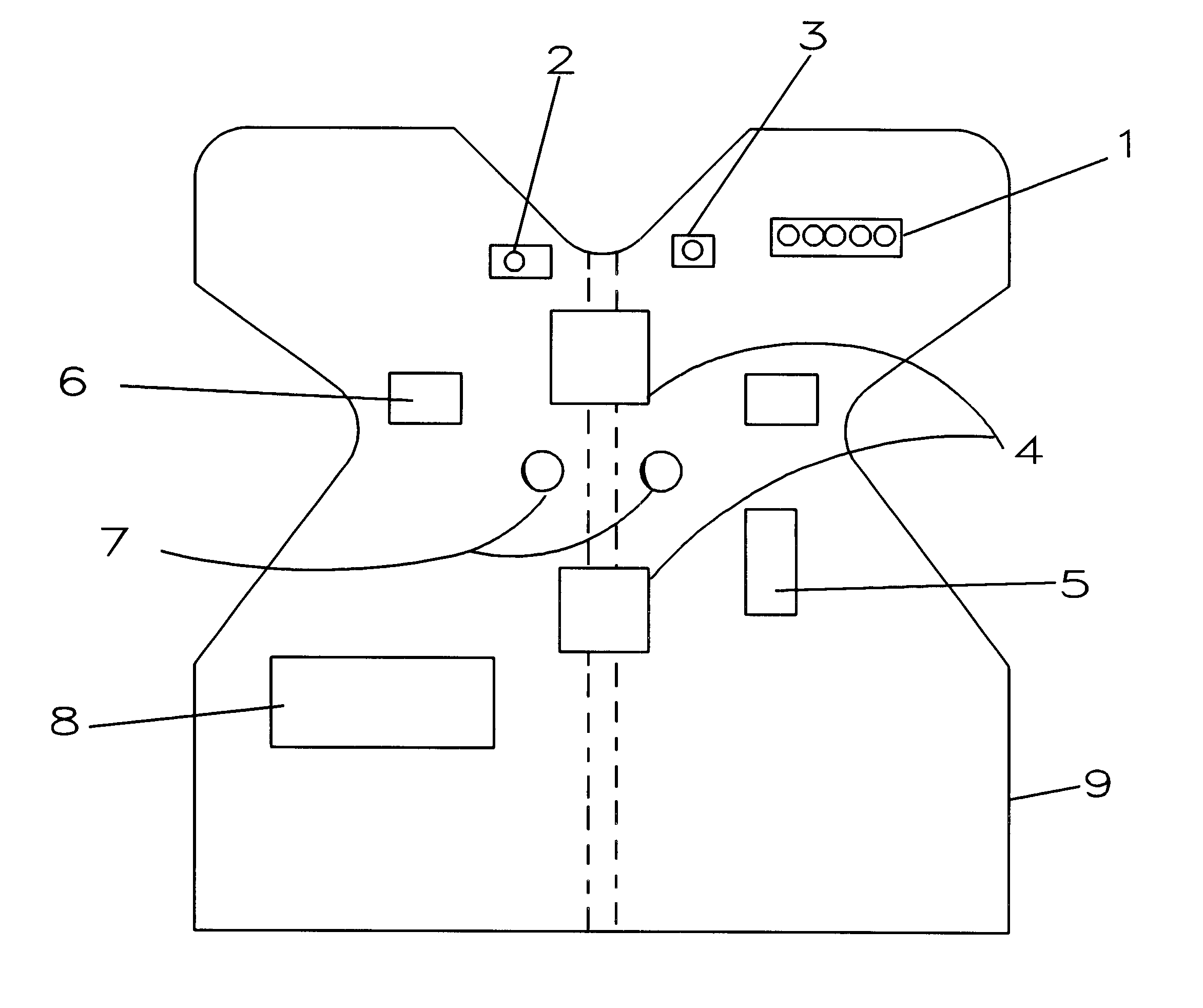 Close-contact counter-measure garment and method