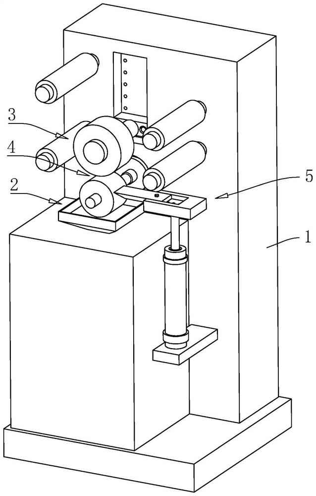 Automatic coating structure