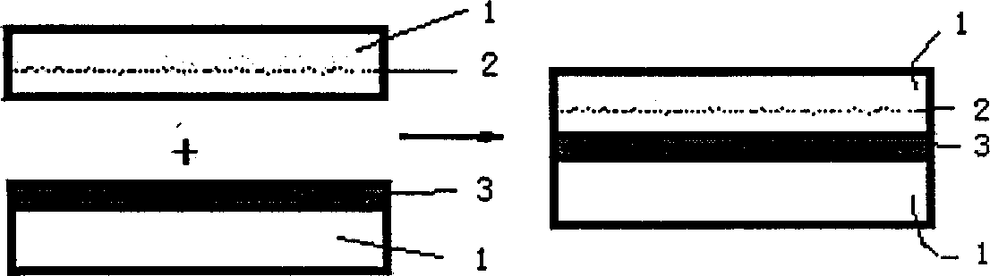 2D photon Si-base crystal waveguide don insulator with dual insulating burried layers and its preparing process