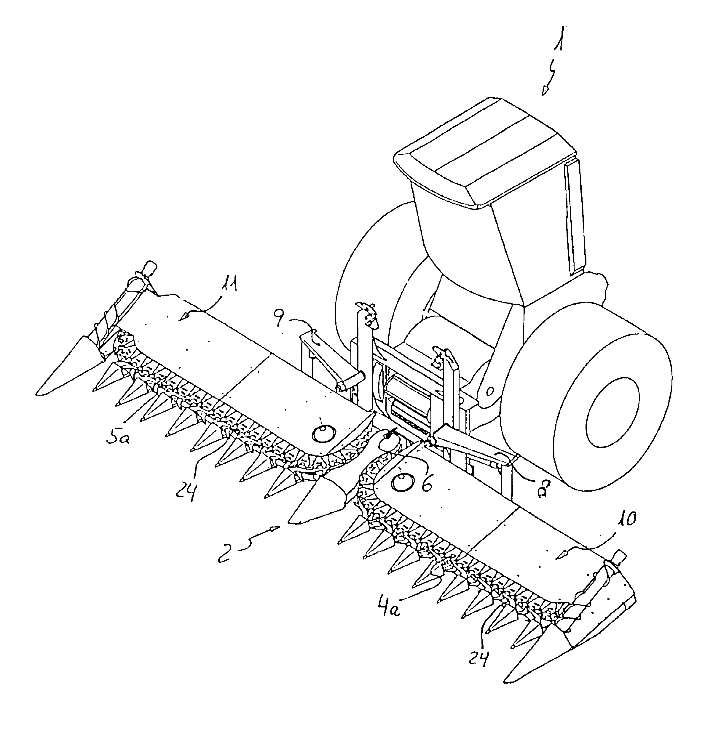 Harvesting equipment