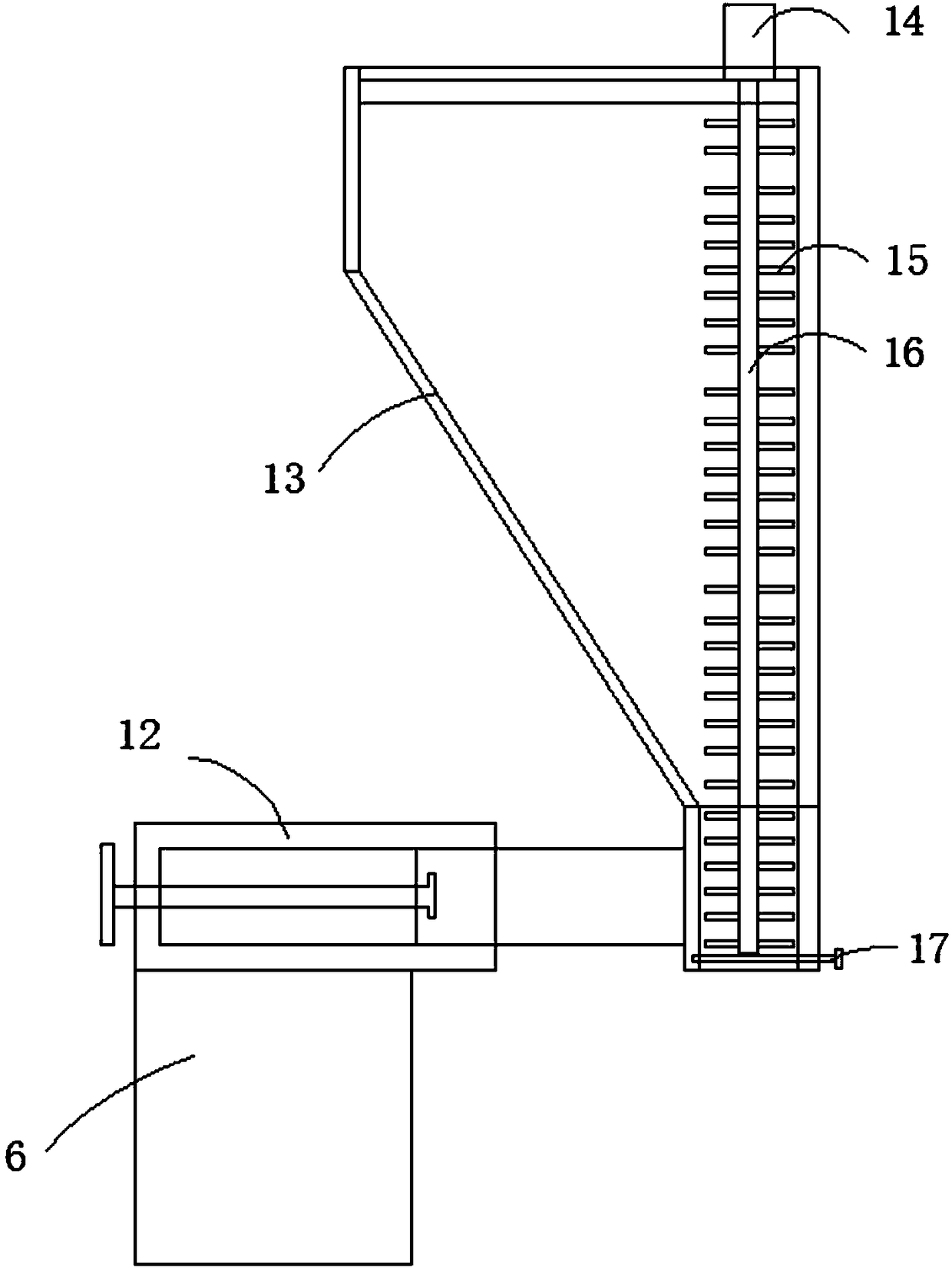 Unshaped refractory automatic uniform feeding equipment