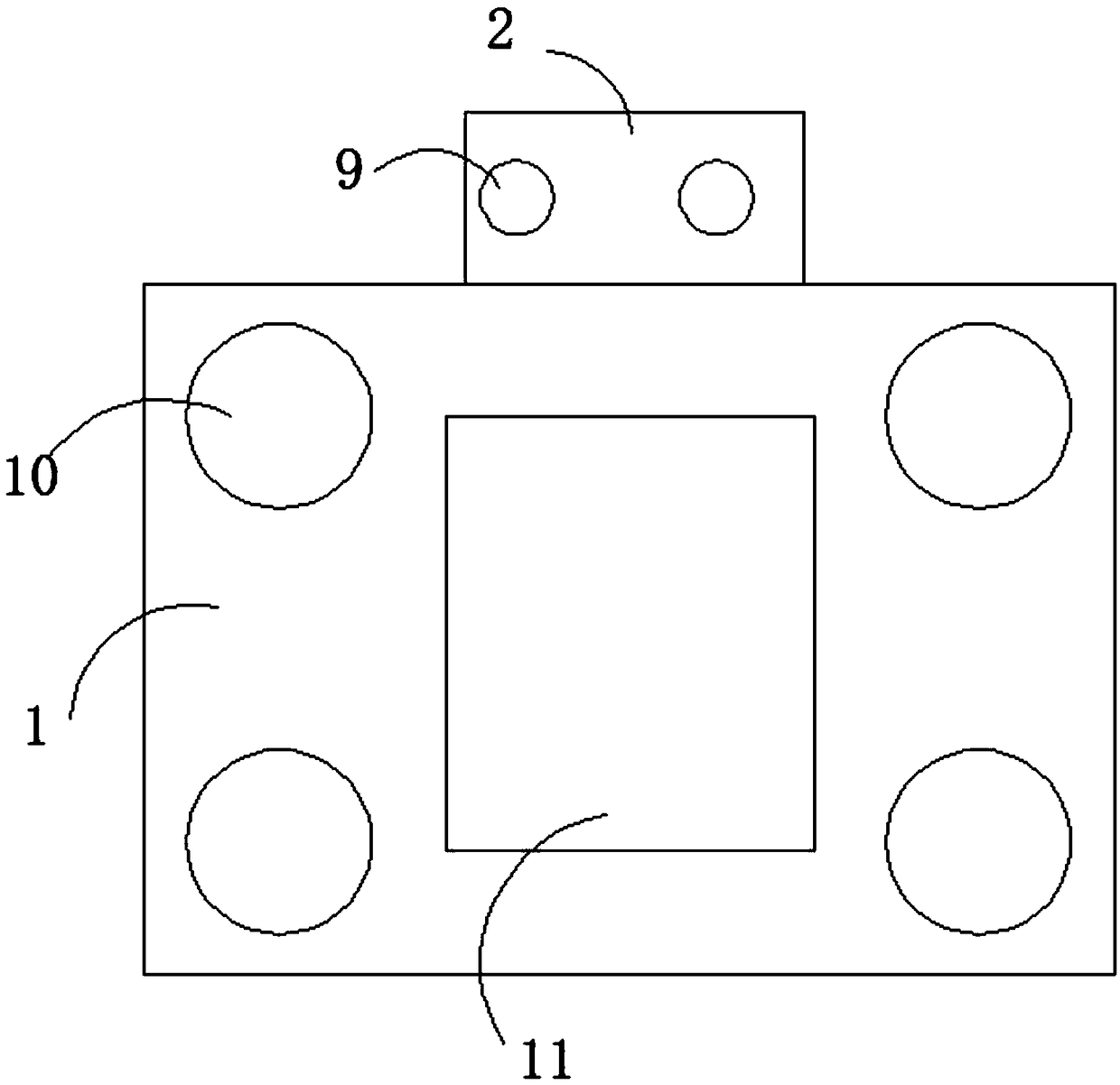 Unshaped refractory automatic uniform feeding equipment