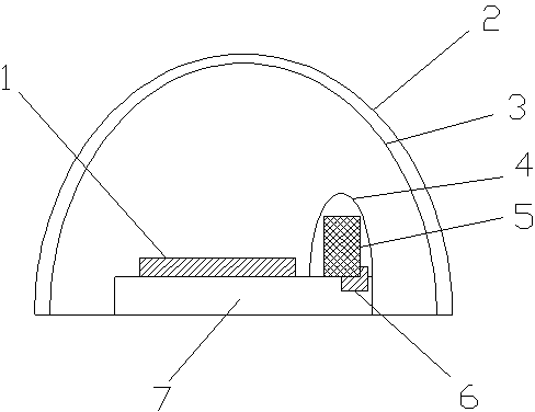 Energy storage type light-emitting diode