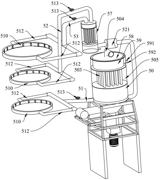 Garbage pyrolysis gasification furnace