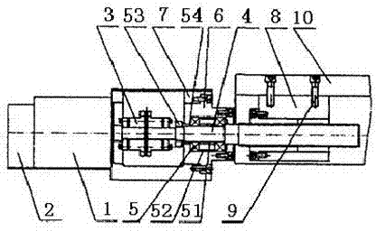 Novel servo positioning device applicable to engine lathe