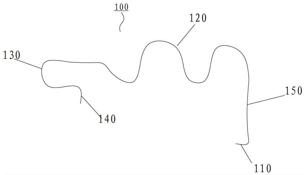 Metal terminal and battery connector with same