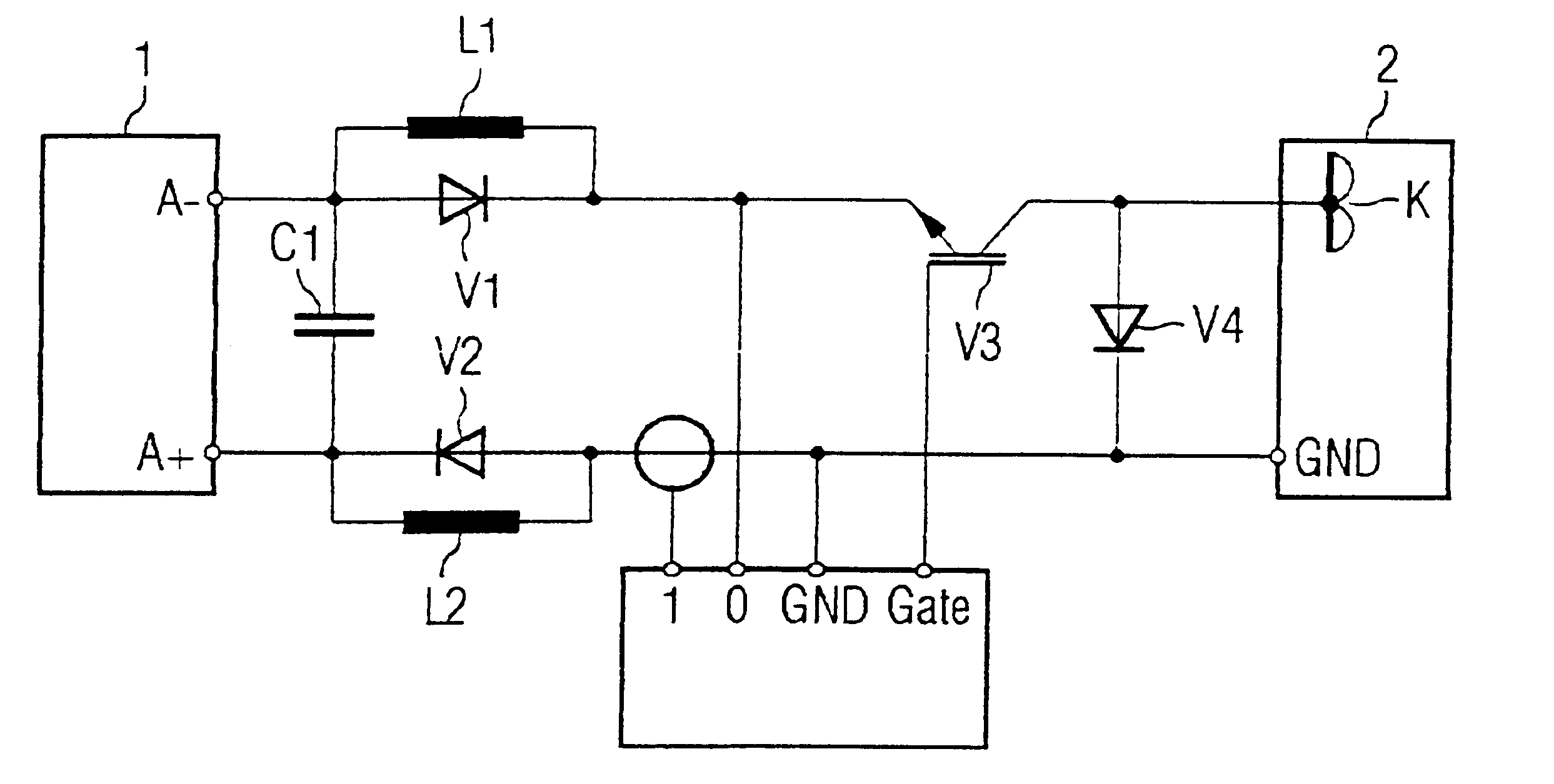 Electric supply unit for plasma installations