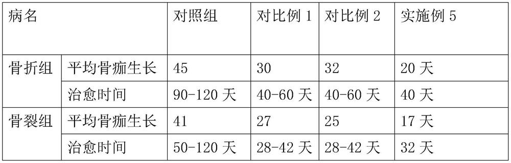 Traditional Chinese Medicine composition for traumatic injuries