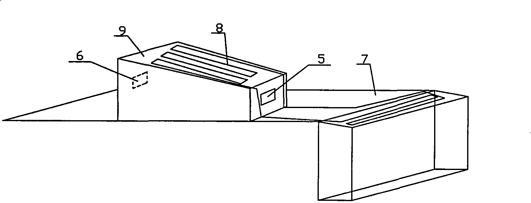 Respiration type construction energy-saving structure