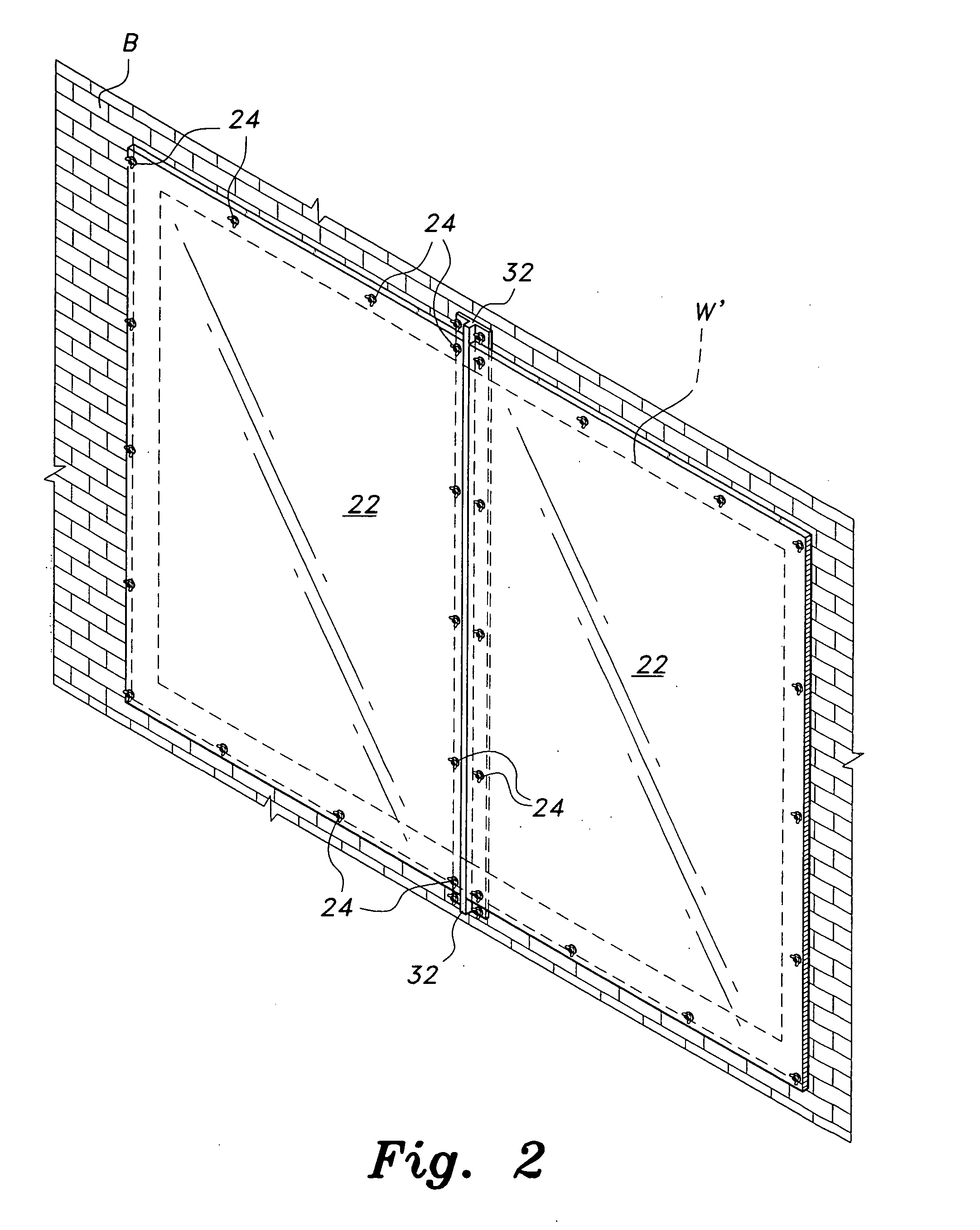 Corrugated plastic storm shutter system