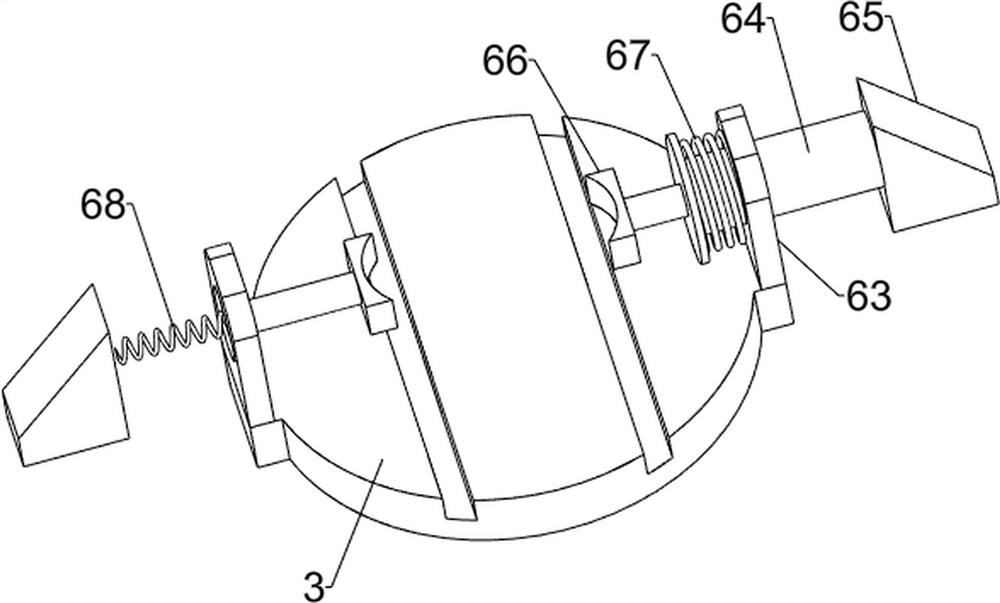 Round timber pier slitting equipment