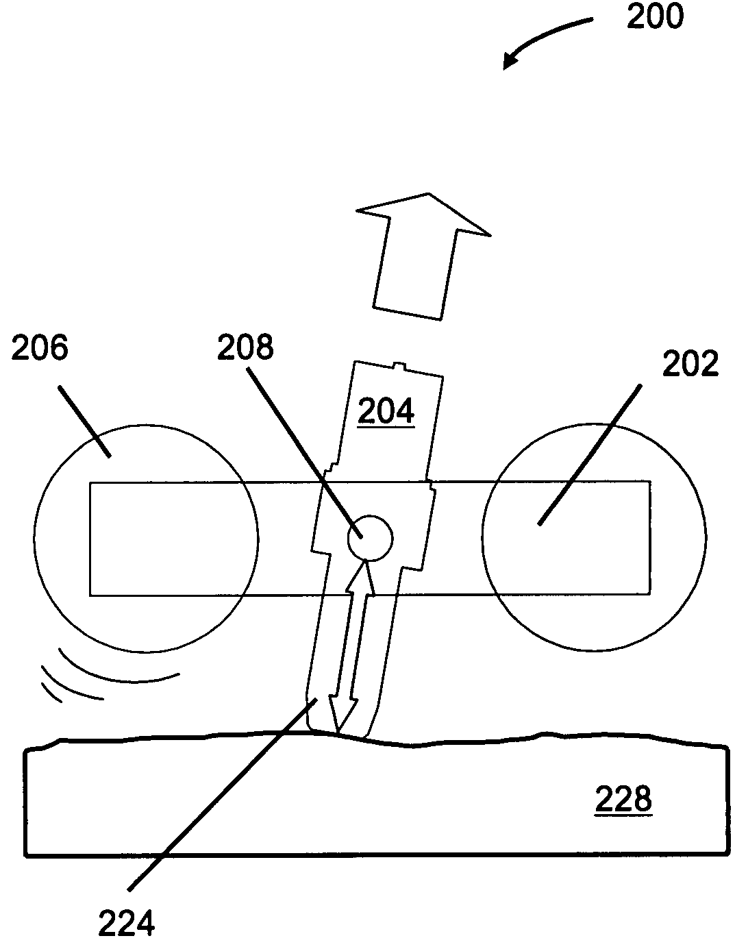 Wheeled hopping robot