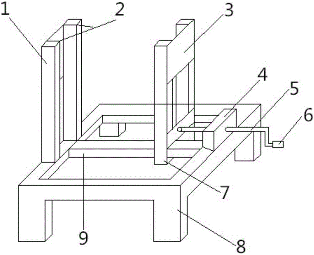 Reel mounting and disassembling tool