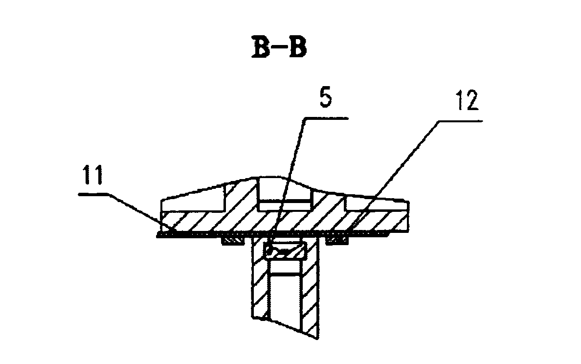 Acoustic releaser actuating mechanism capable of cutting cable