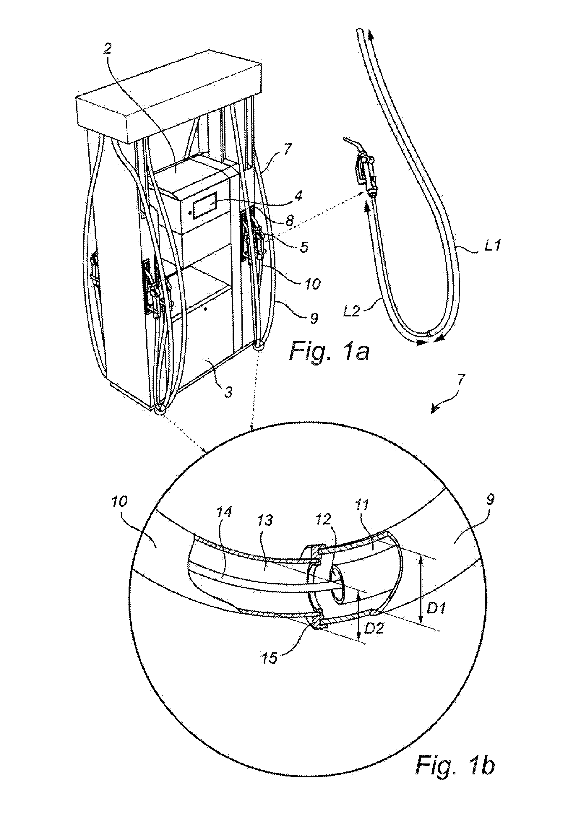 Fuel Blending Hose and Fuel Dispensing Unit