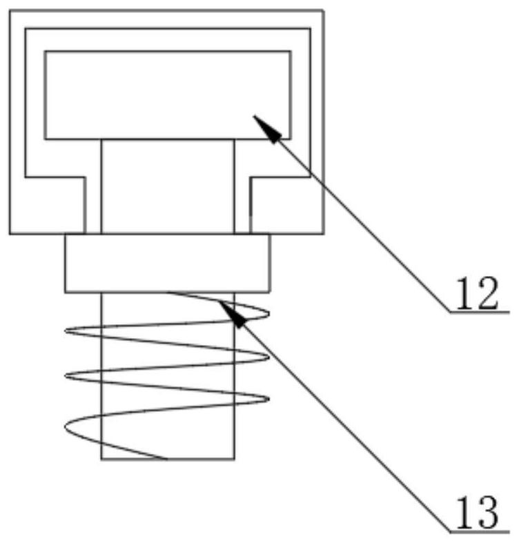 Conveniently fixed filling device for closed cooling tower