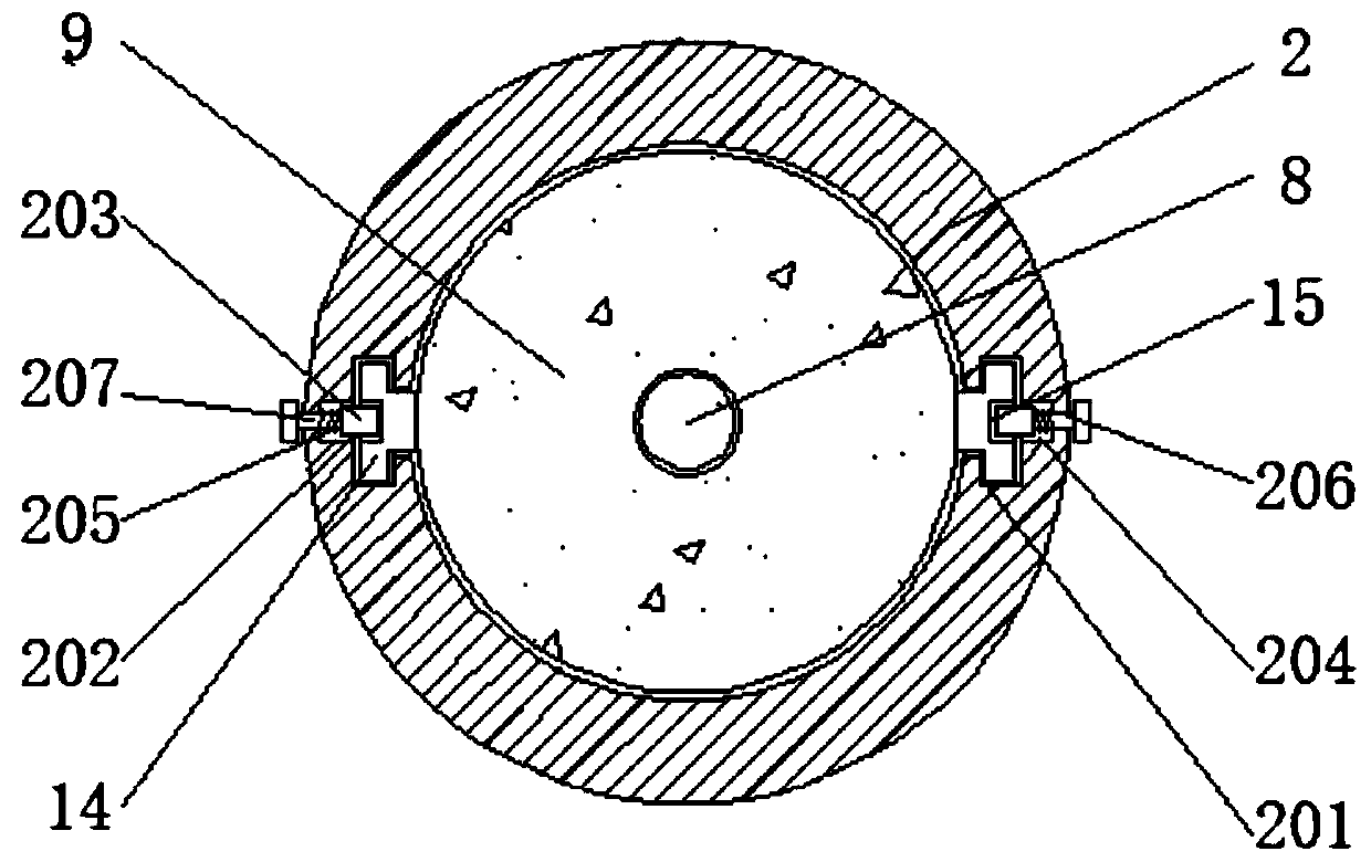 Stirring device which is used for anti-dustpollution coating and is capable of preventing coating splashing