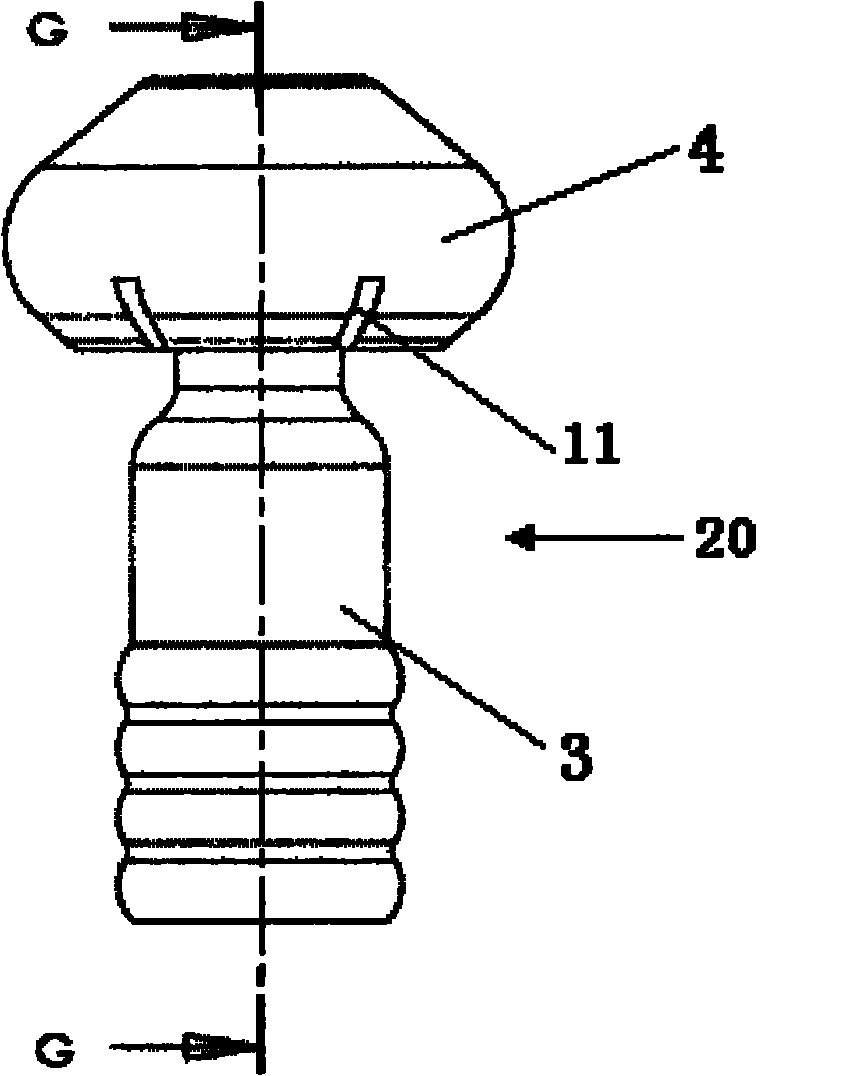 Ear mold and open-type intra-aural receiving deaf-aid