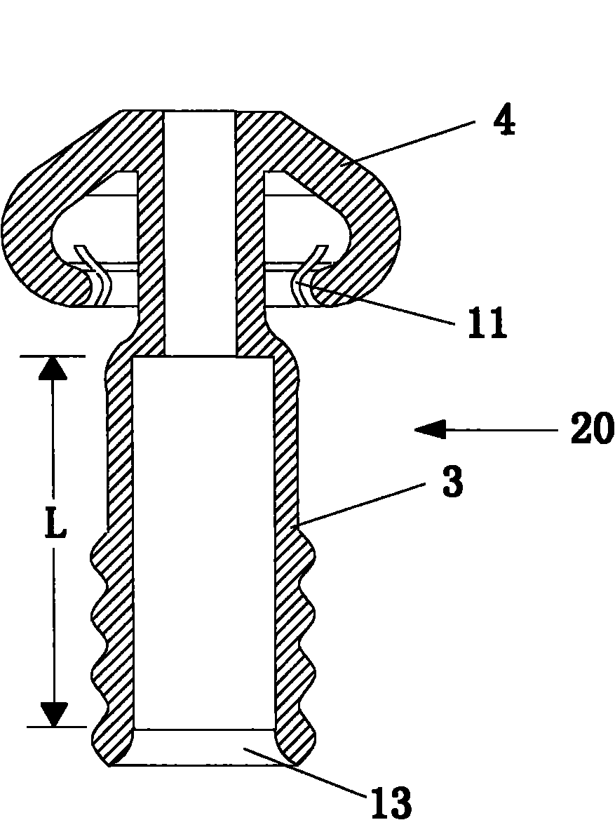 Ear mold and open-type intra-aural receiving deaf-aid