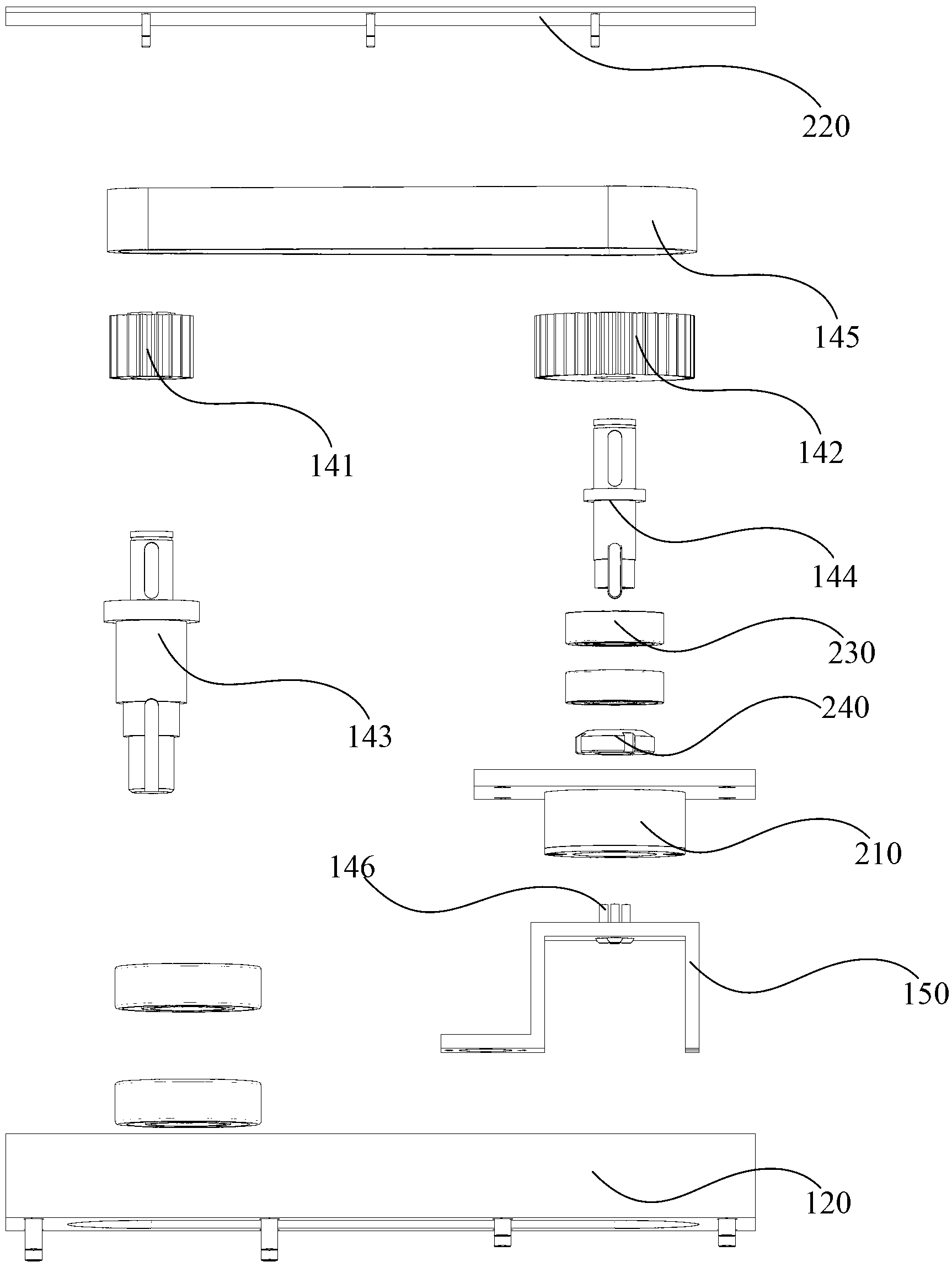 Medicine preparing and sterilizing device