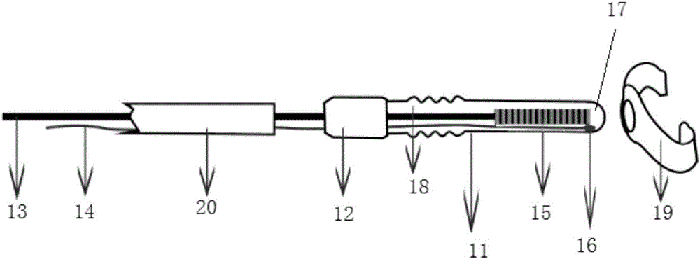 Radio frequency physiotherapy instrument for gynecological department