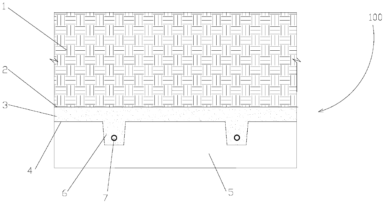 Drainage-valve-containing saline-alkali region water resource collecting and utilizing system