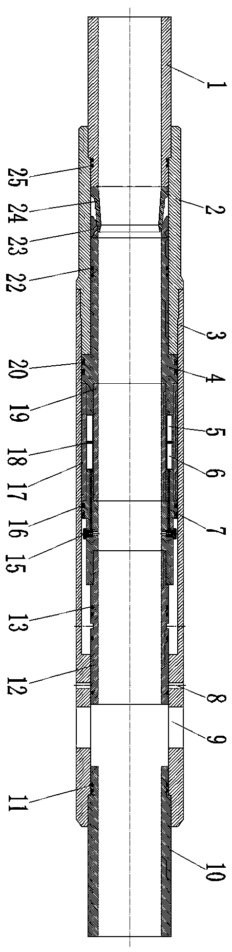 A fracturing operation method for a soluble full-bore sliding sleeve